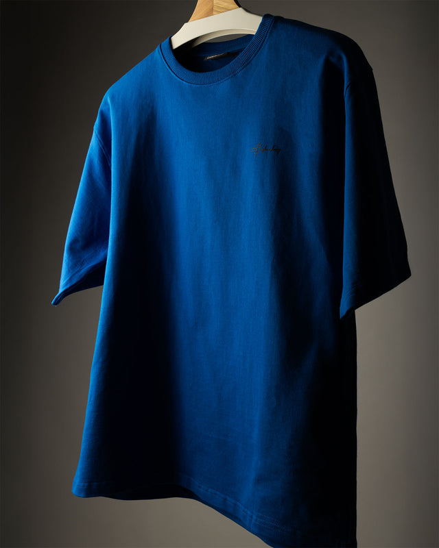 BLUE GHOSTED T-SHIRT
