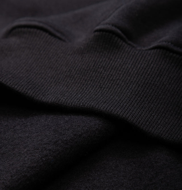 BLACK WILDSCRIPT OVERSIZED HOODIE