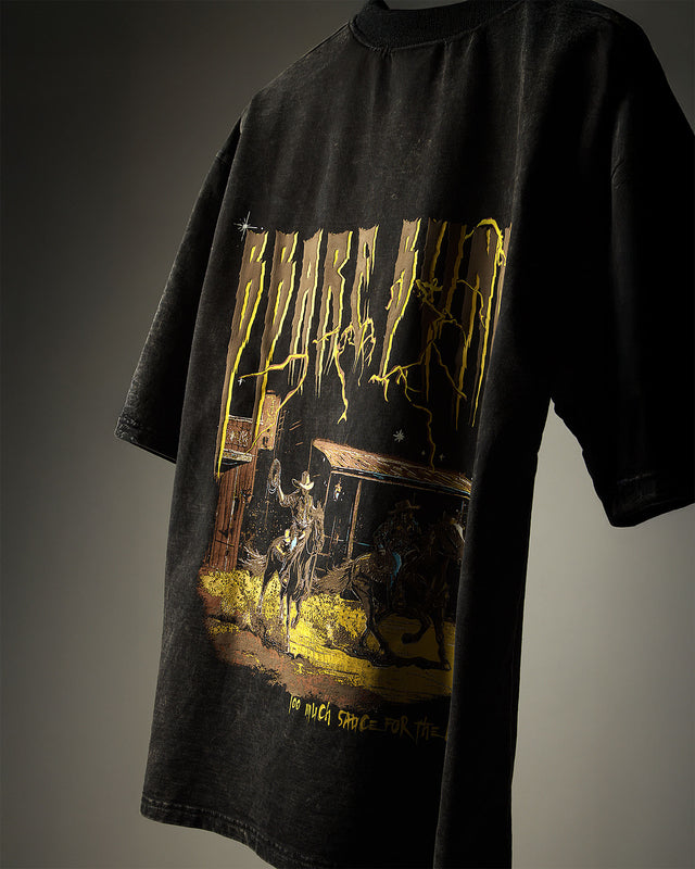 ACID WASH COWBOY T-SHIRT