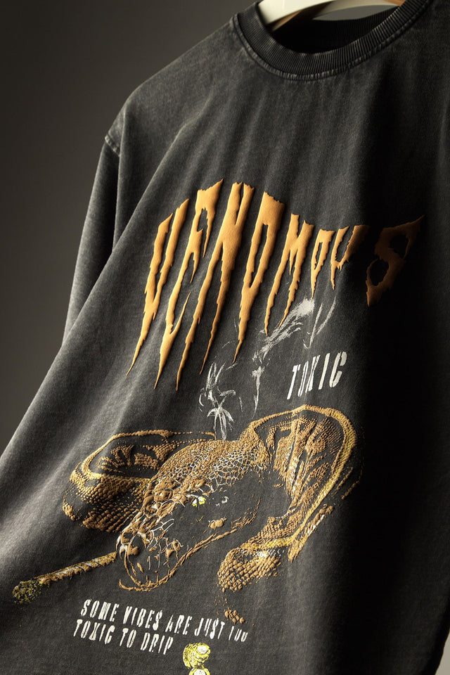 ACID WASH VENOMOUS T-SHIRT