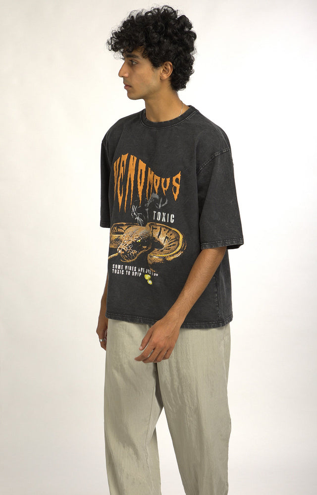 ACID WASH VENOMOUS T-SHIRT